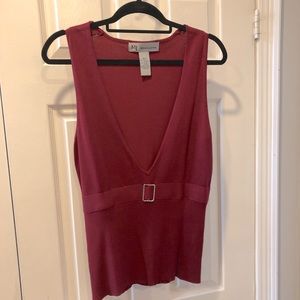 MELANIE LYNN Knit Vest